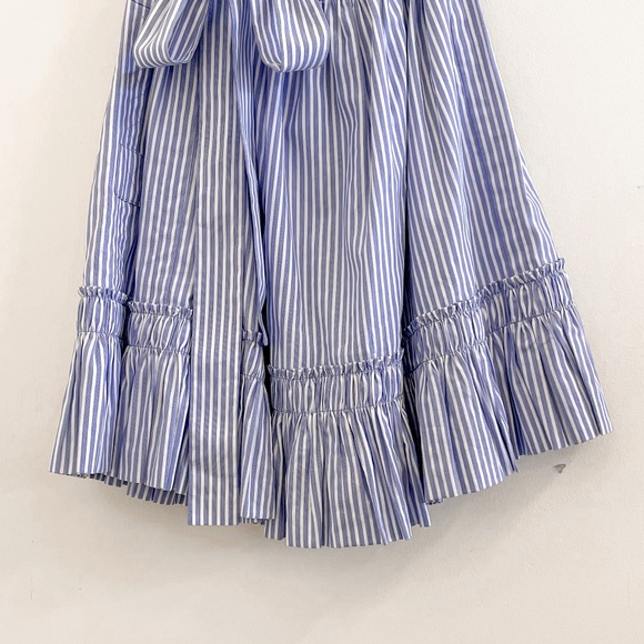 Alexis Briley Striped Tie Waist Halter Mini Dress XS - Picture 10 of 13